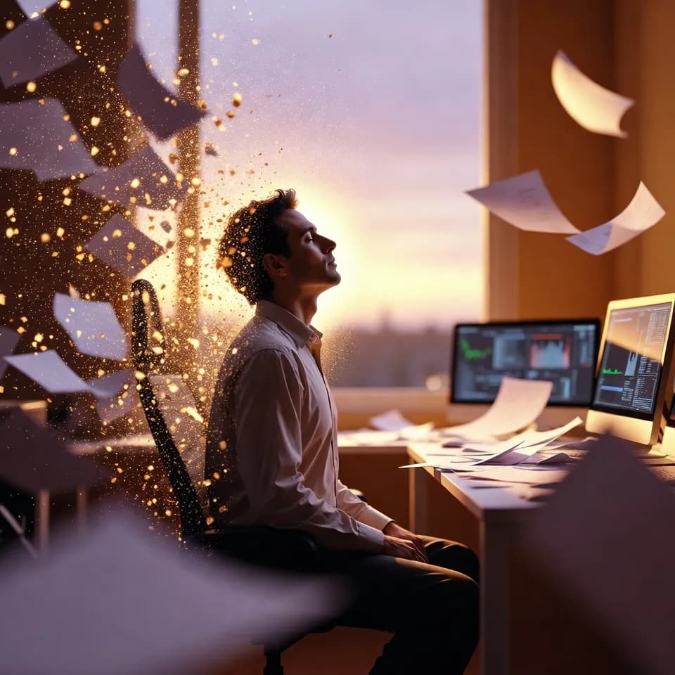 I want to be less stressed at work